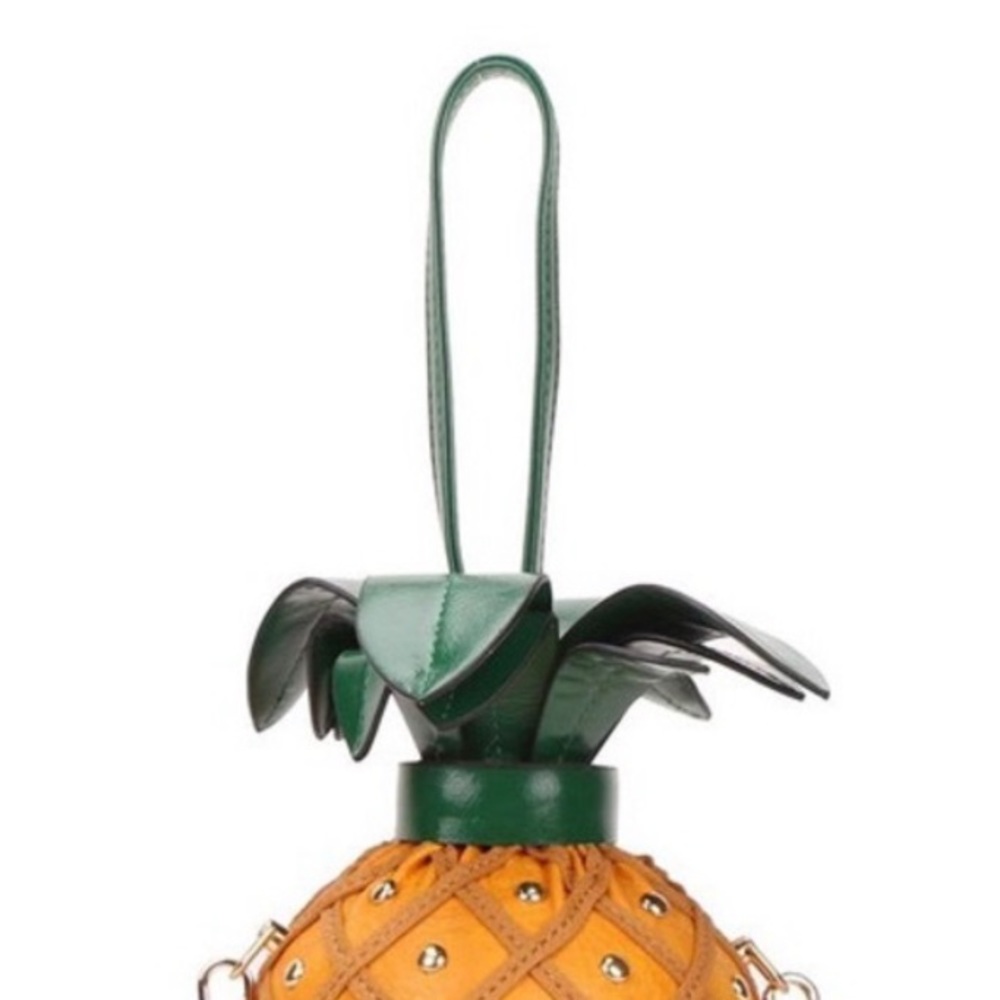 Unique 3D Pineapple High Quality Key West By The Pool Bag Clutch Crossbody - Picture 9 of 9